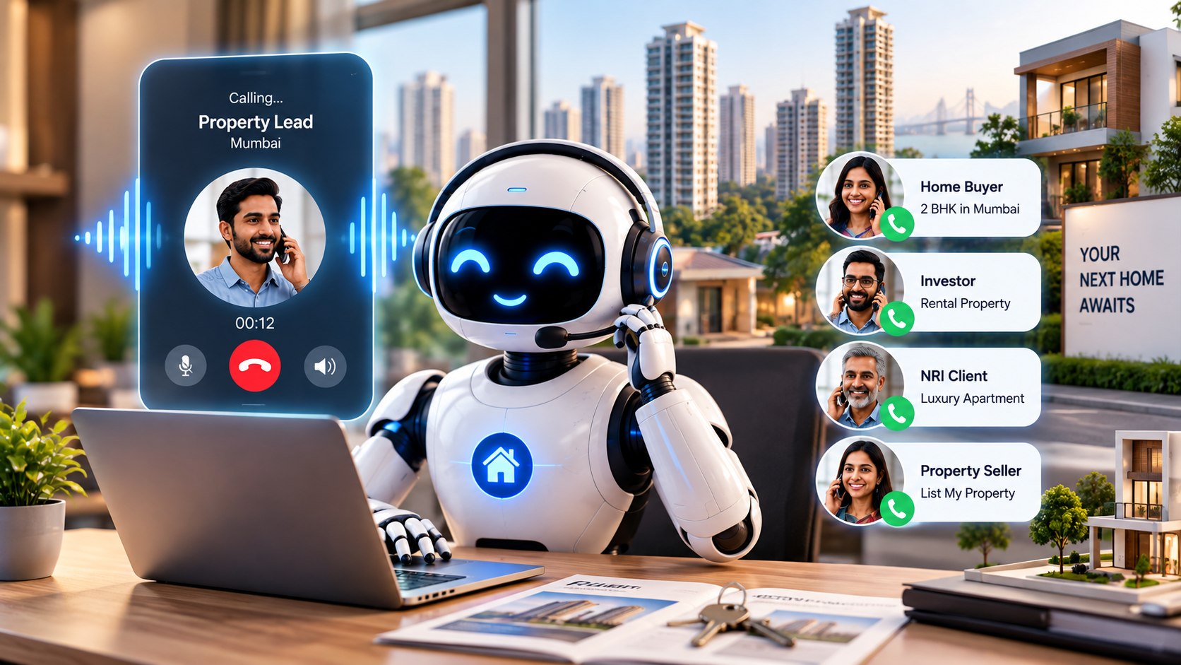 AI caller for real estate in India